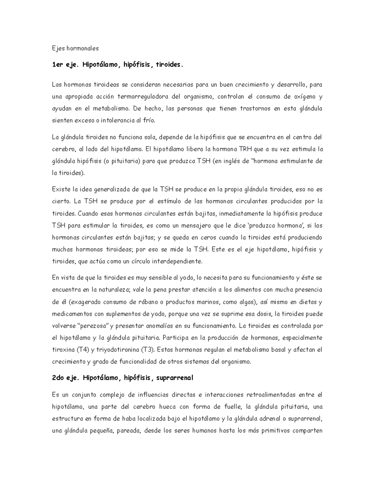 que es trastornos hormonales que es trastornos hormonales