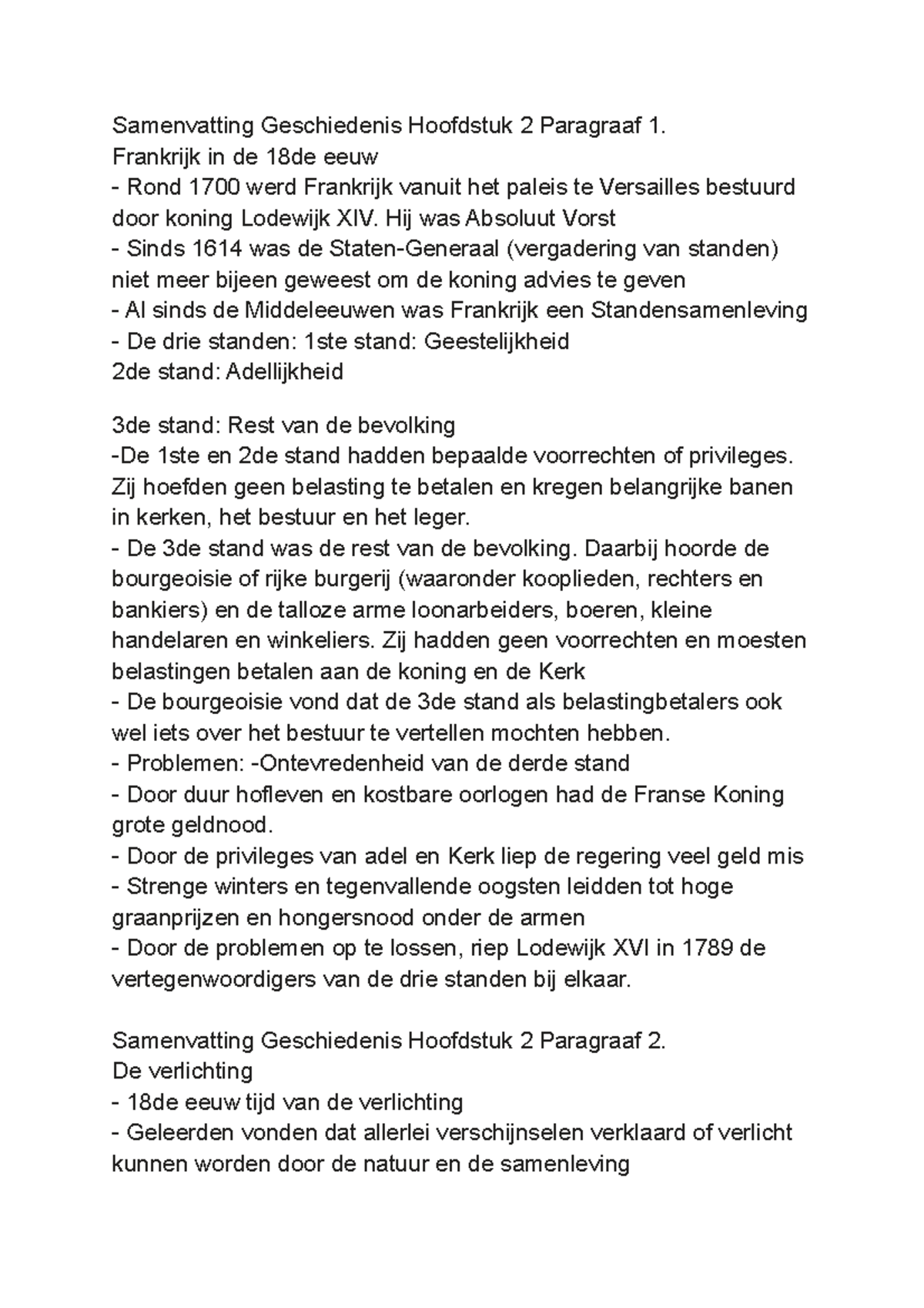 Sammenvatting Memo 2 Vwo /havo H2 - Samenvatting Geschiedenis Hoofdstuk ...