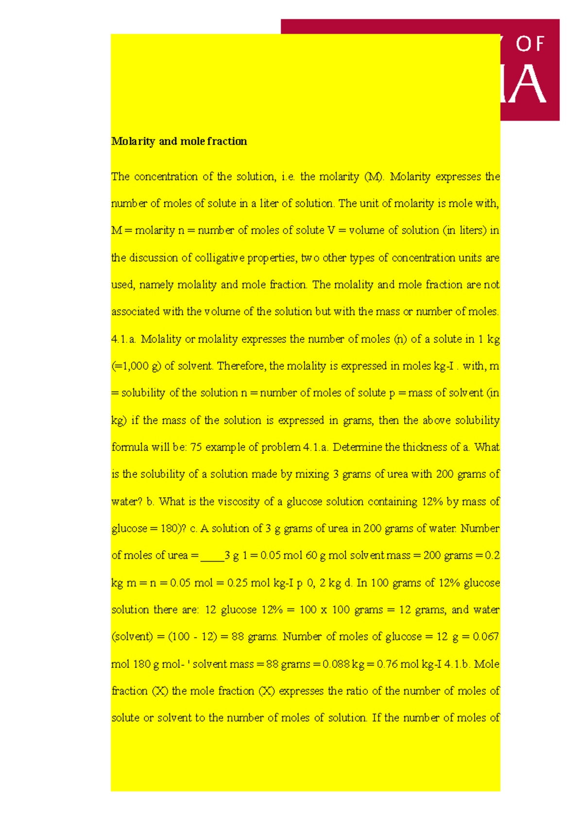 a-documents-chemistry-molarity-and-mole-fraction-molarity-and-mole