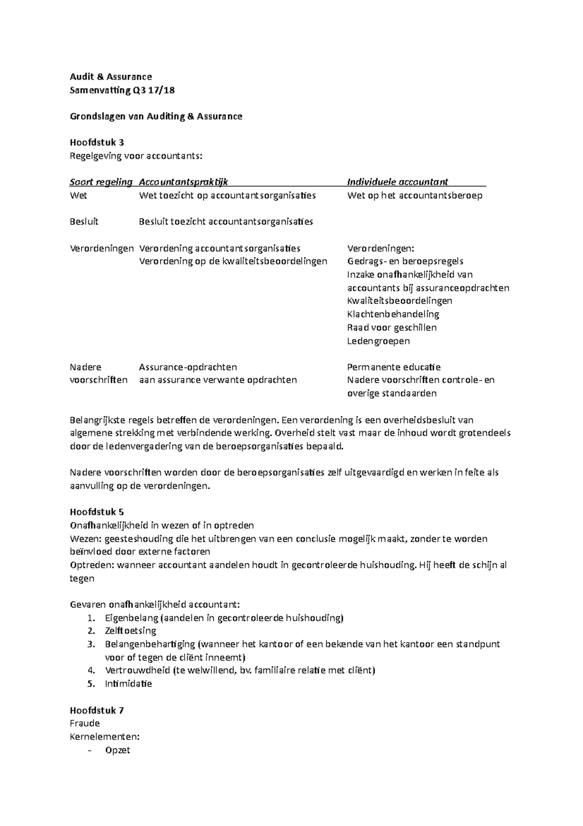 Samenvatting Een verordening is een overheidsbesluit van algemene strekking met verbindende Samenvatting Een verordening is een overheidsbesluit van algemene strekking met verbindende