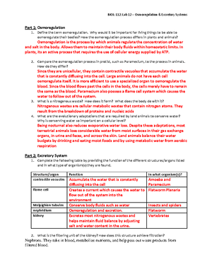 BIOL-112 Lab 2 Activity Worksheet Diversity of Life - Part 1: Taxonomy ...