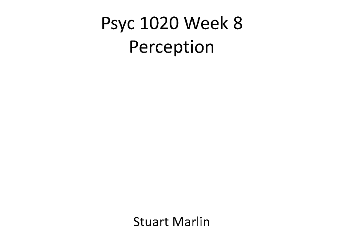 1020 week 8 without missing bits- use other notes while watching ...