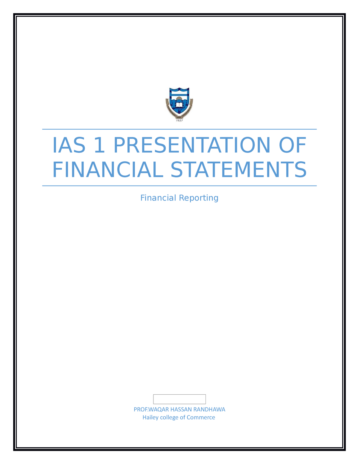 ias 1 presentation of financial statements format pdf