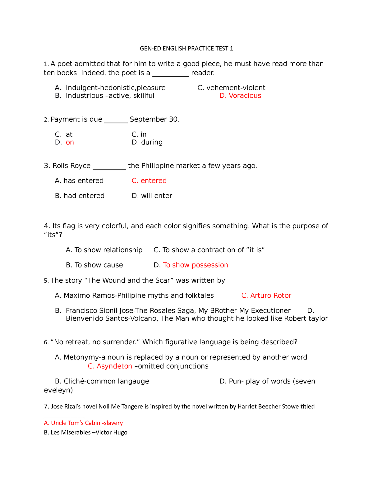 practice-test-1-answer-key-gen-ed-english-practice-test-1-1-a-poet