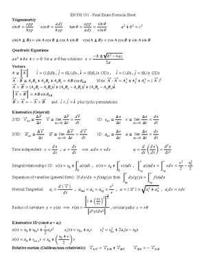 Ideal Gas law - Lab report - Stony Brook University Department of ...