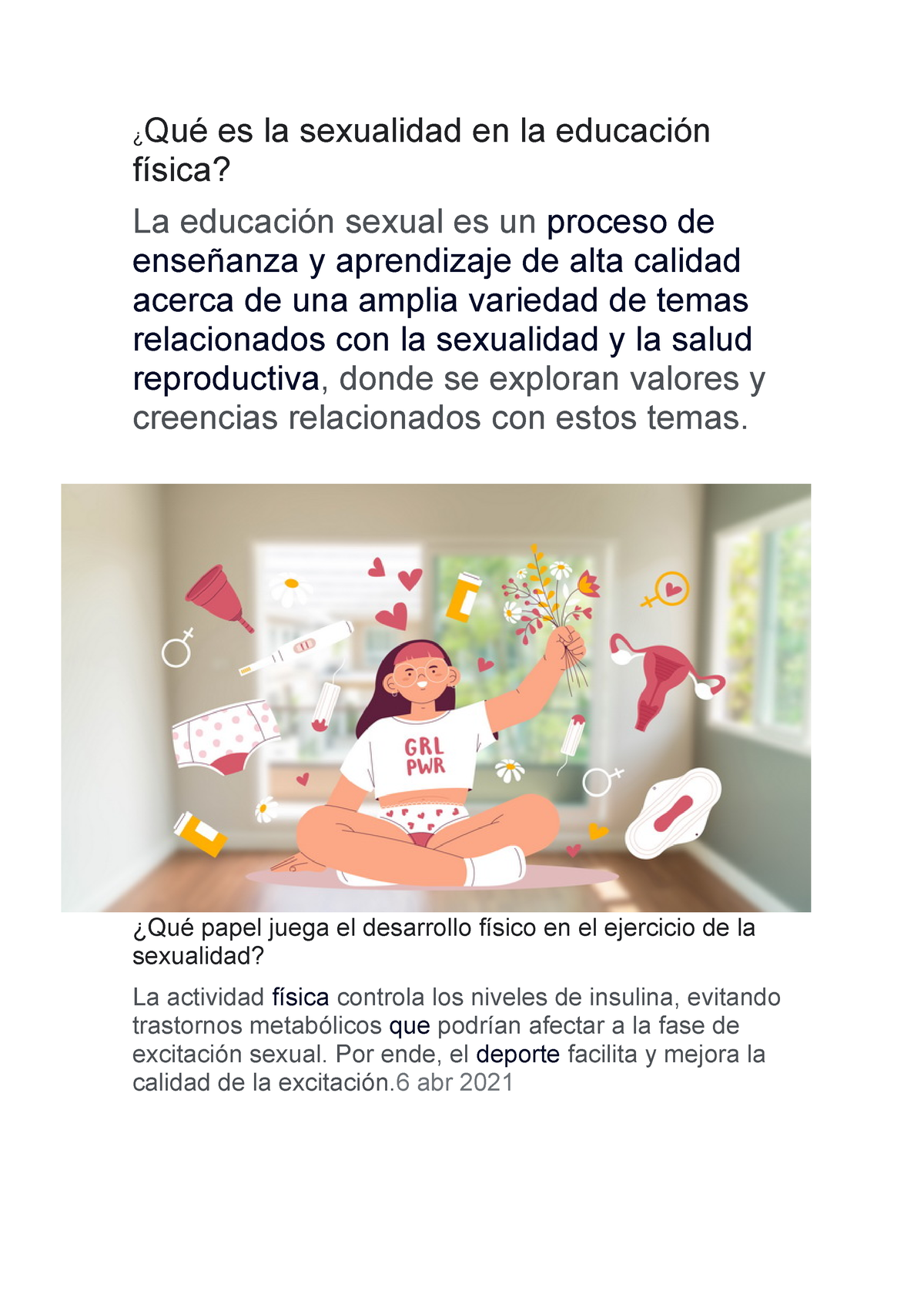 Qué Es La Sexualidad En La Educación Física ¿qué Es La Sexualidad En La Educación Física La 9246