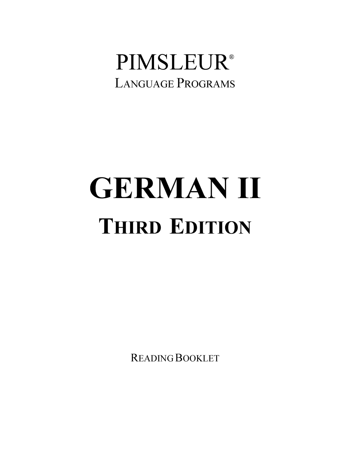 pimsleur german 2 transcript pdf