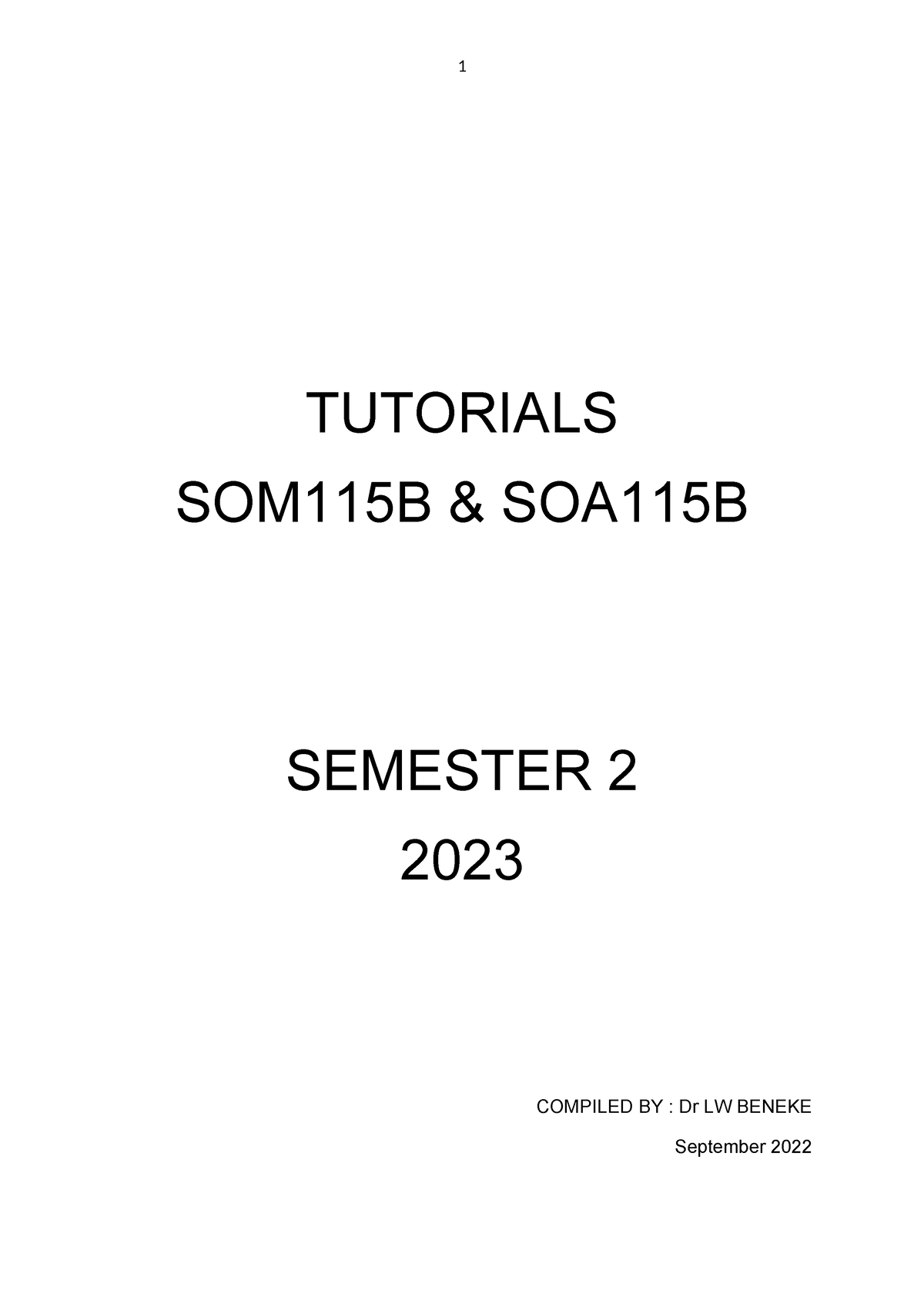 Tutorials 2023 - tutorial worl about chapter 2 to chapter 5 - TUTORIALS ...