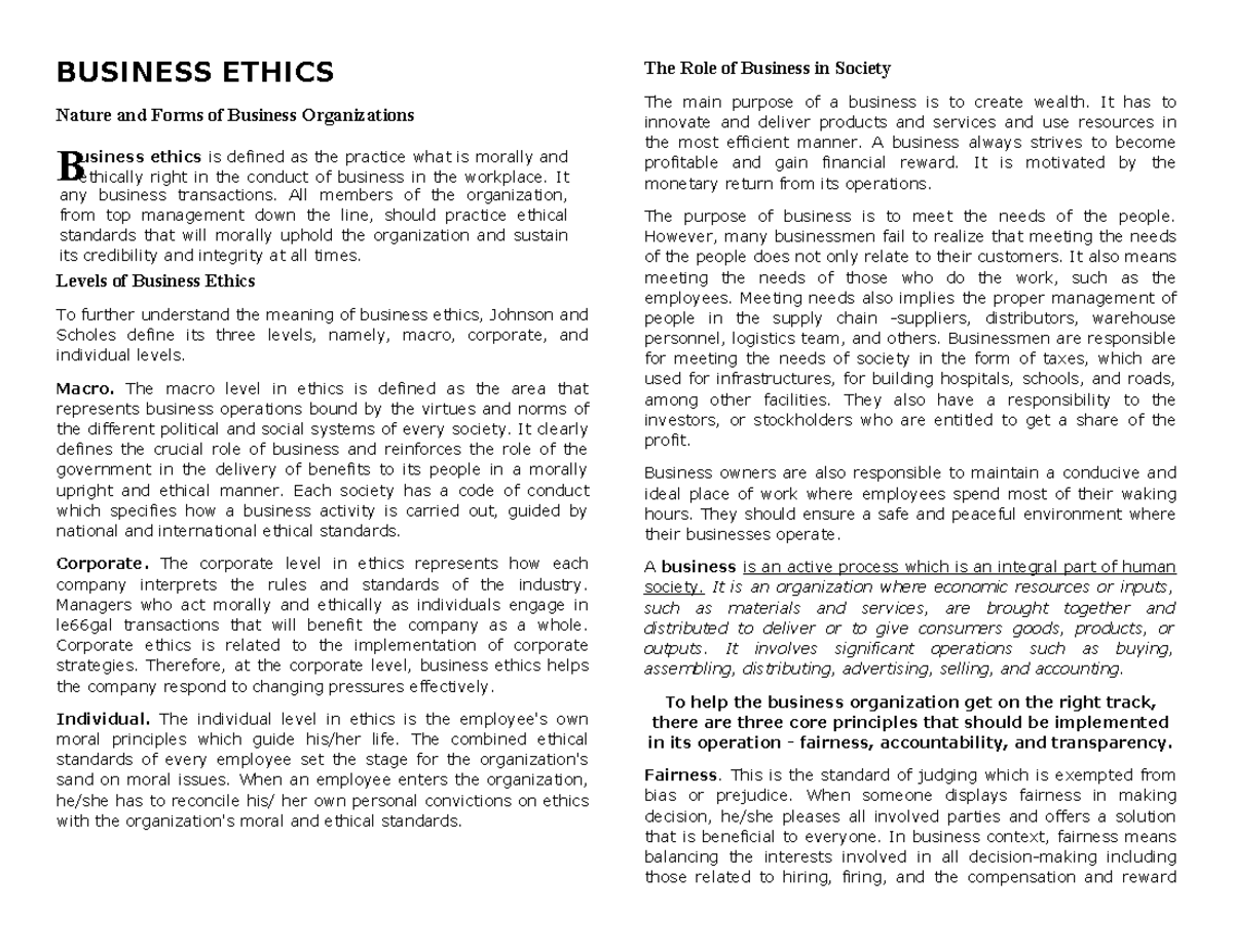 business-ethics-2-business-ethics-nature-and-forms-of-business