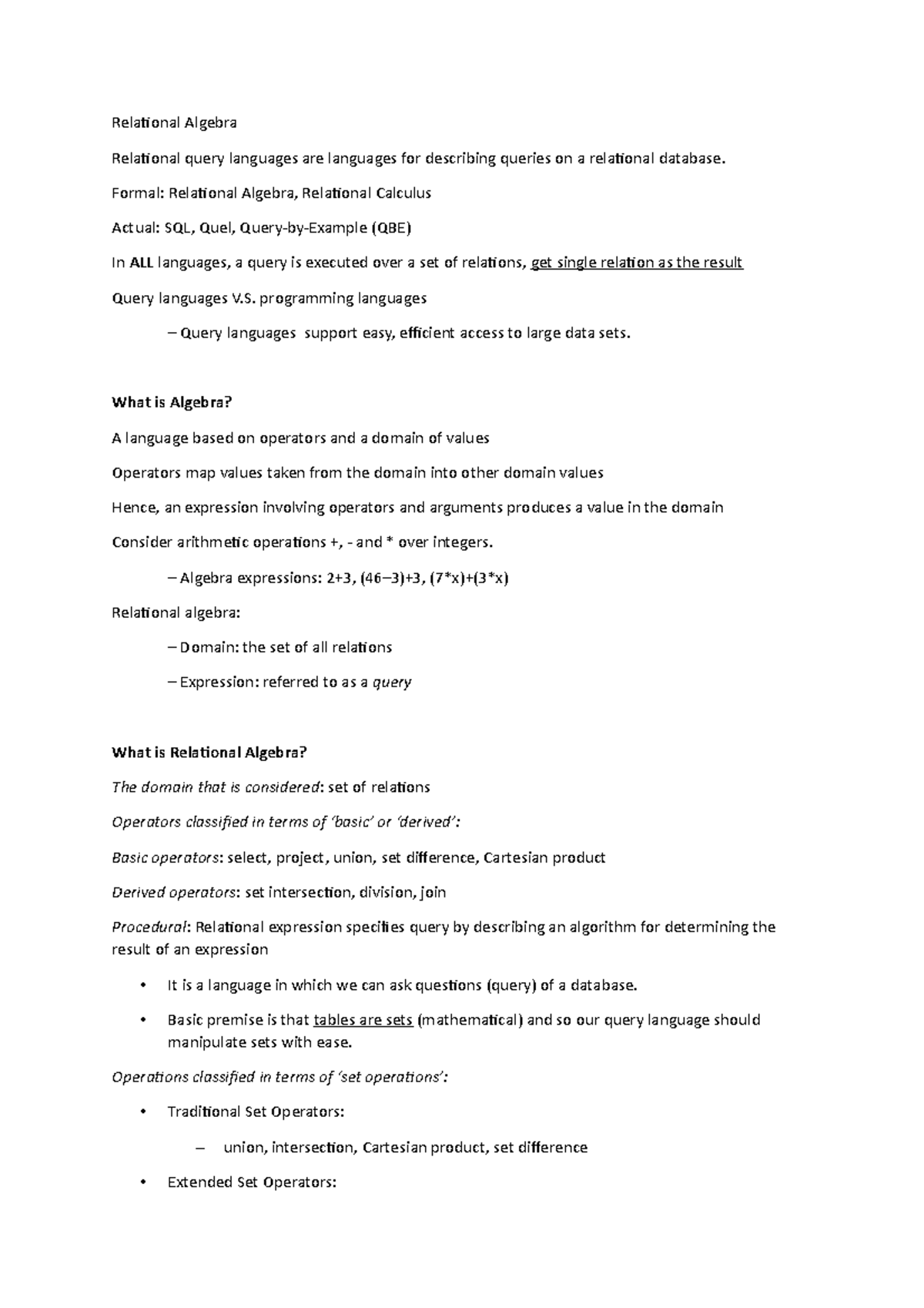 relational-algebra-relational-algebra-relational-query-languages-are