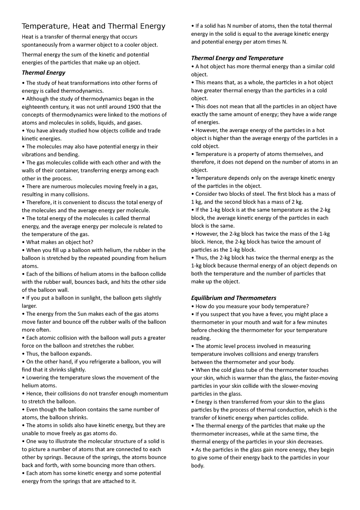 physics-notes-temperature-heat-and-thermal-energy-heat-is-a-transfer