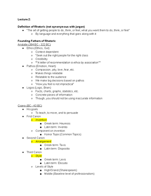 Midterm #1 Study Guide (Public Speaking) - Lecture Notes These are all ...