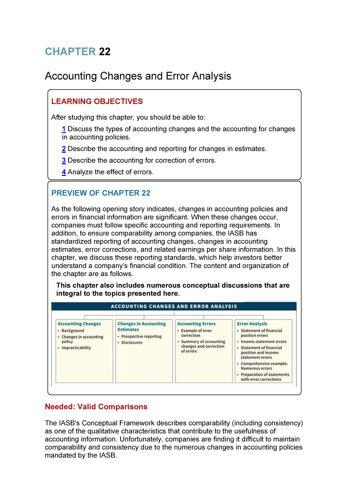 TM 8-9 CH 22 ENG - CHAPTER 22 Accounting Changes And Error Analysis ...