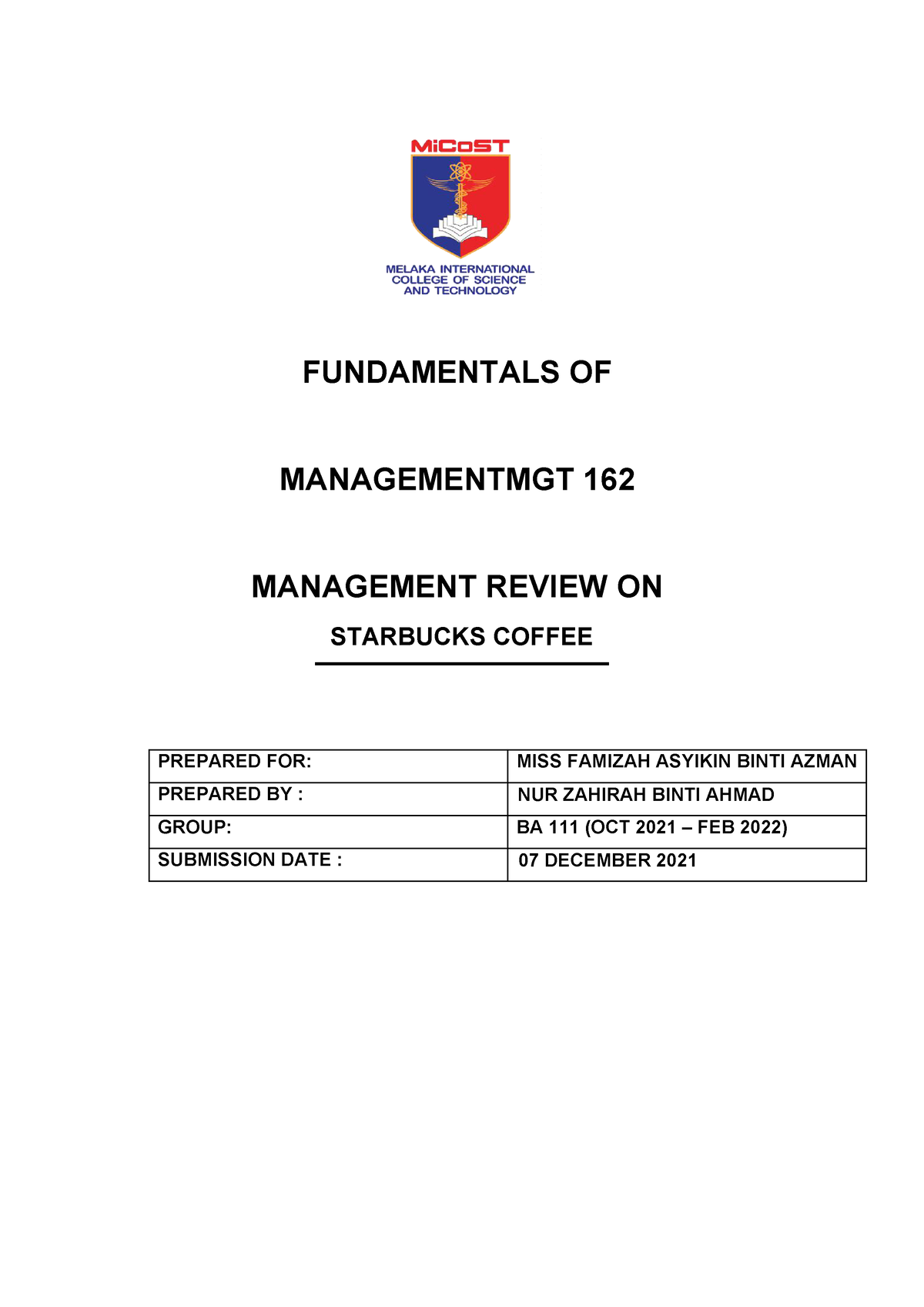 individual assignment mgt 162