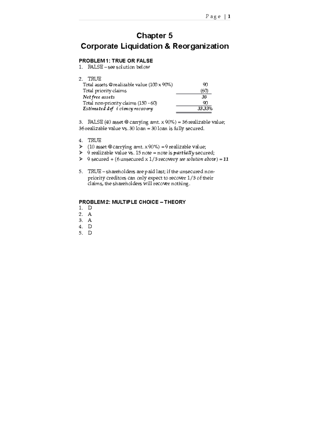 Sol-man-chapter-5-corporate-liquidation-reorganization-2020-edition ...