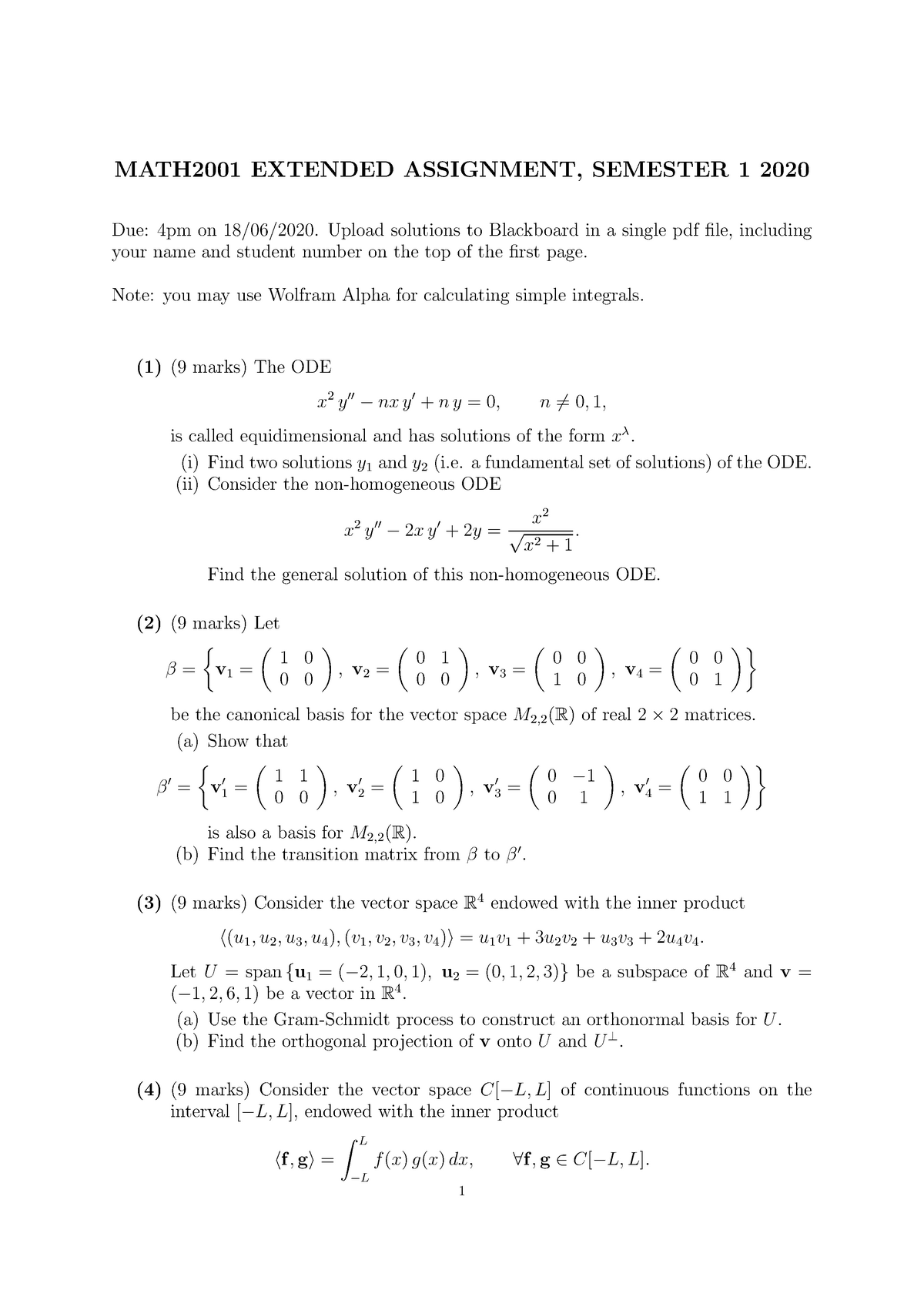 Math01 Extended Assignment Studocu