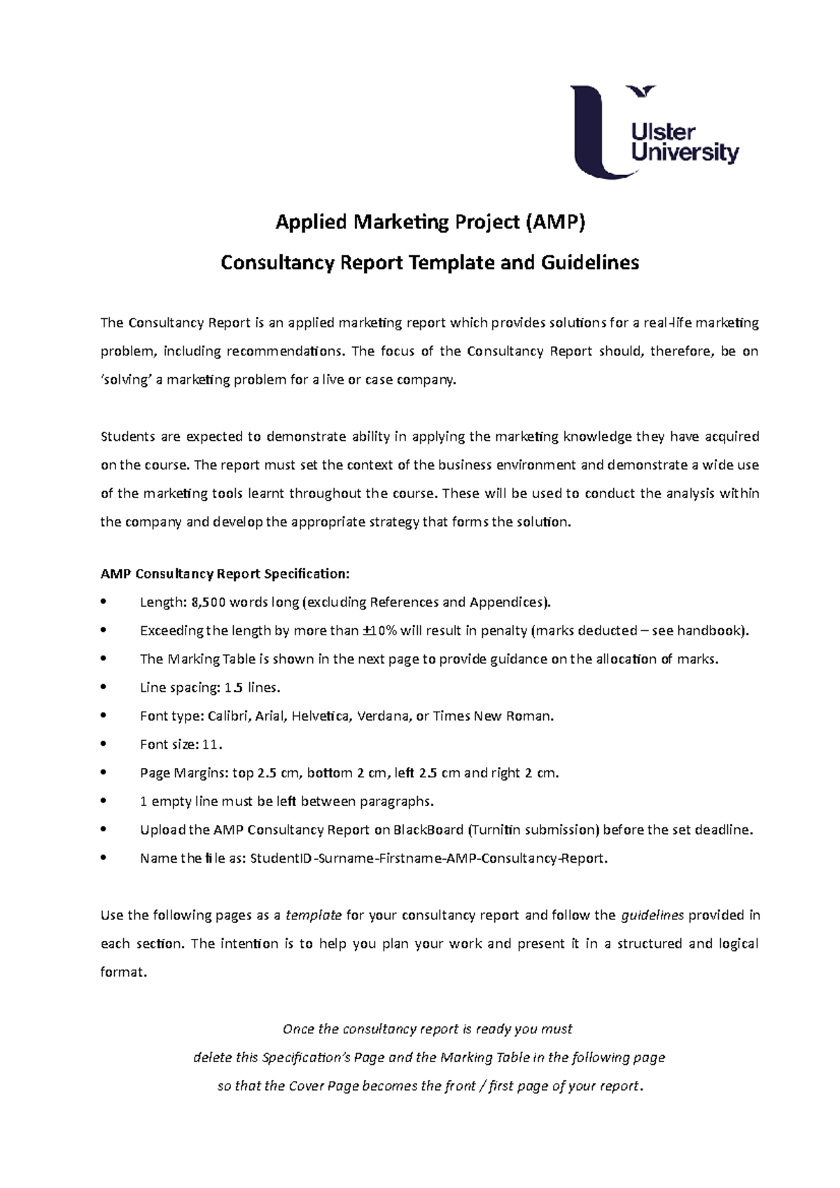 2096789866 8241656114182 - Applied Marketing Project (AMP) Consultancy ...