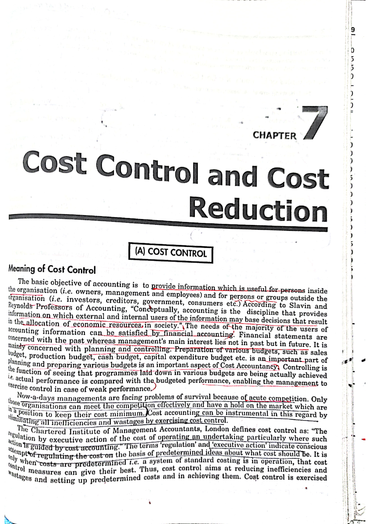 cost-control-and-cost-reduction-advanced-cost-accounting-studocu