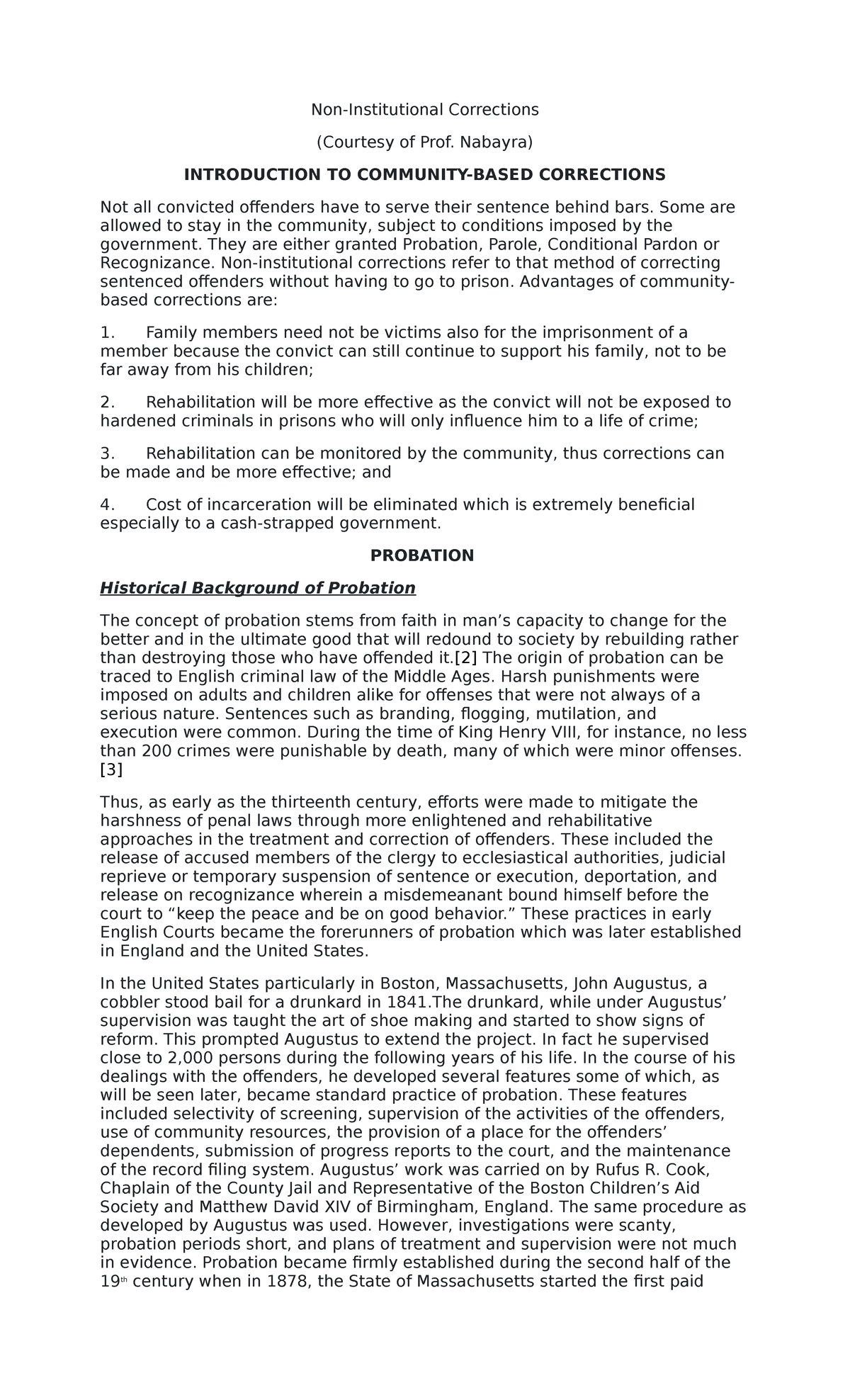 Non-Insti (Notes) - Corrections (Courtesy of Prof. Nabayra ...