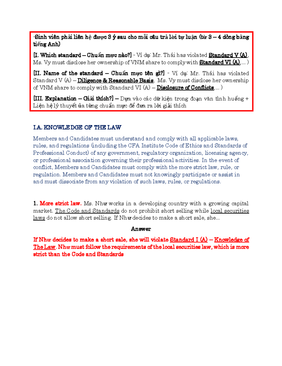 Ethics Case Study - sent - Sinh viên ph ả i liên h ệ đ ượ c 3 ý sau cho ...