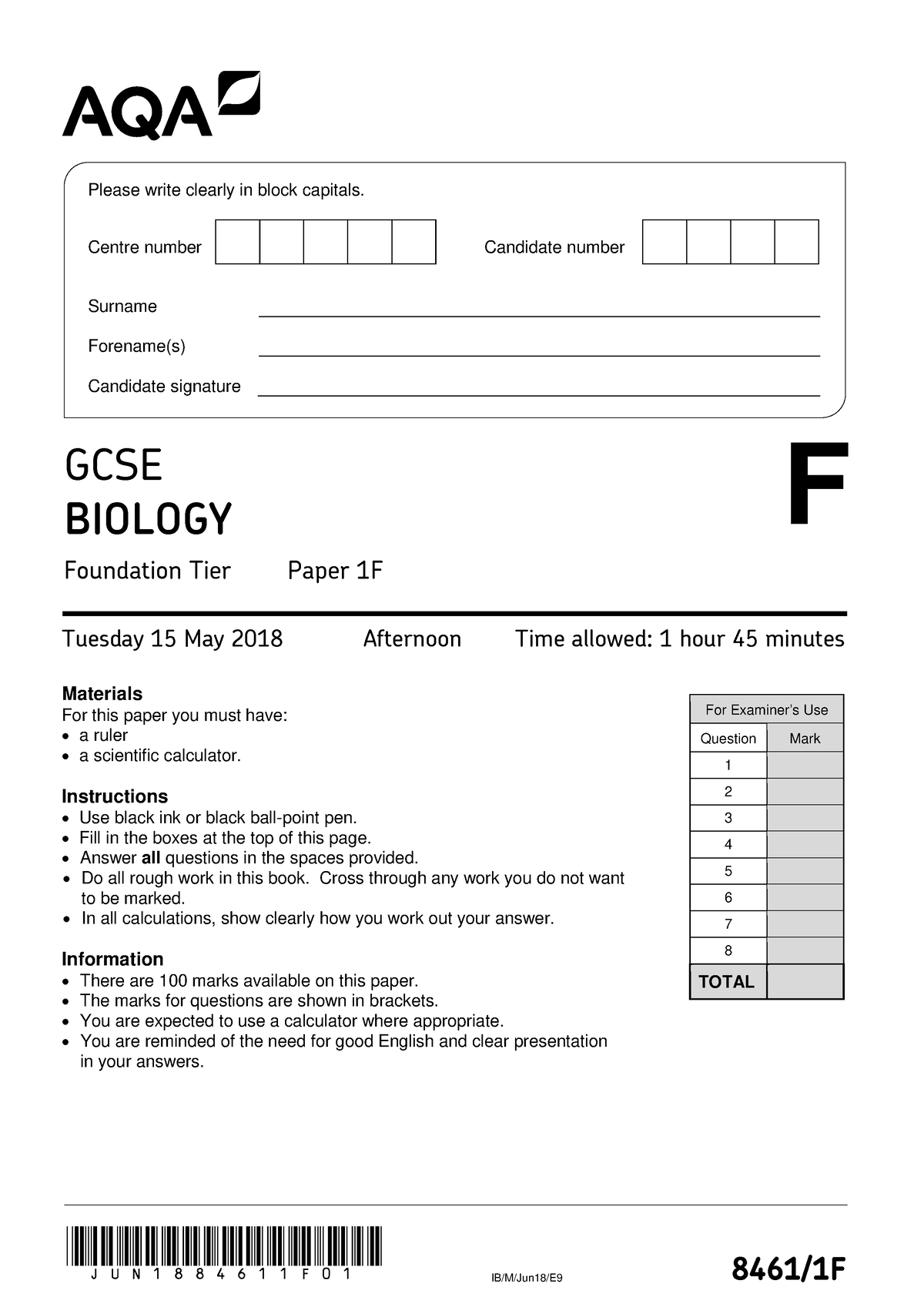 Exam May 2018 - Grade Boundaries Edexcel International GCSE June 2018  Understanding our Edexcel - Studocu