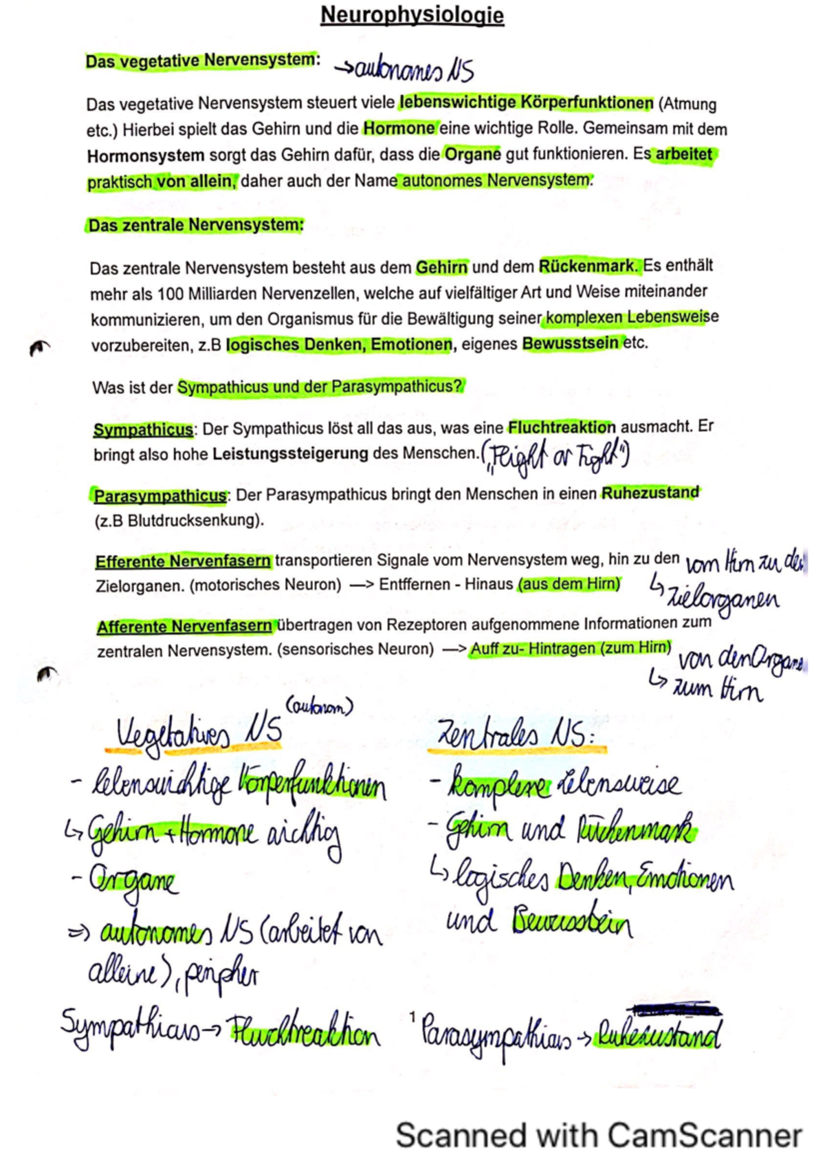 Bildung.bremen Biologie Lk Klausur 2019 Bio LK Neurobiologie - Biologie - Studocu