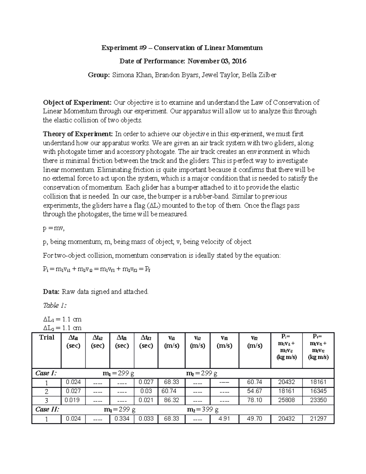 linear expansion experiment lab report