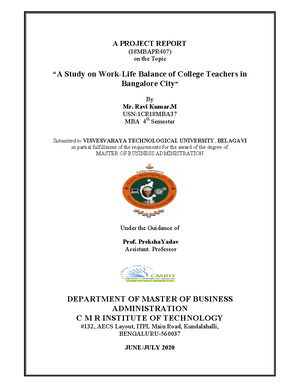 Tcs work life balance - A study on work-life balance of employees at ...