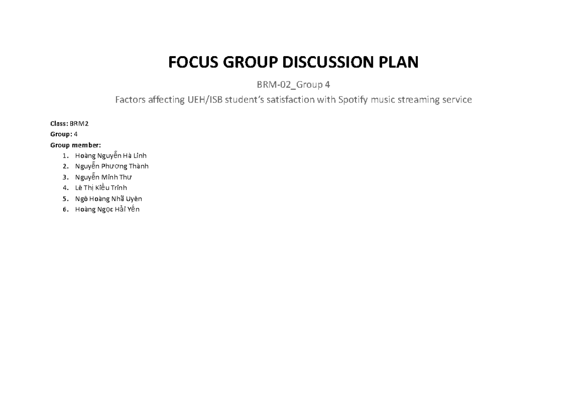 Inbound 96893386306564898 - FOCUS GROUP DISCUSSION PLAN BRM-02_Group 4 ...