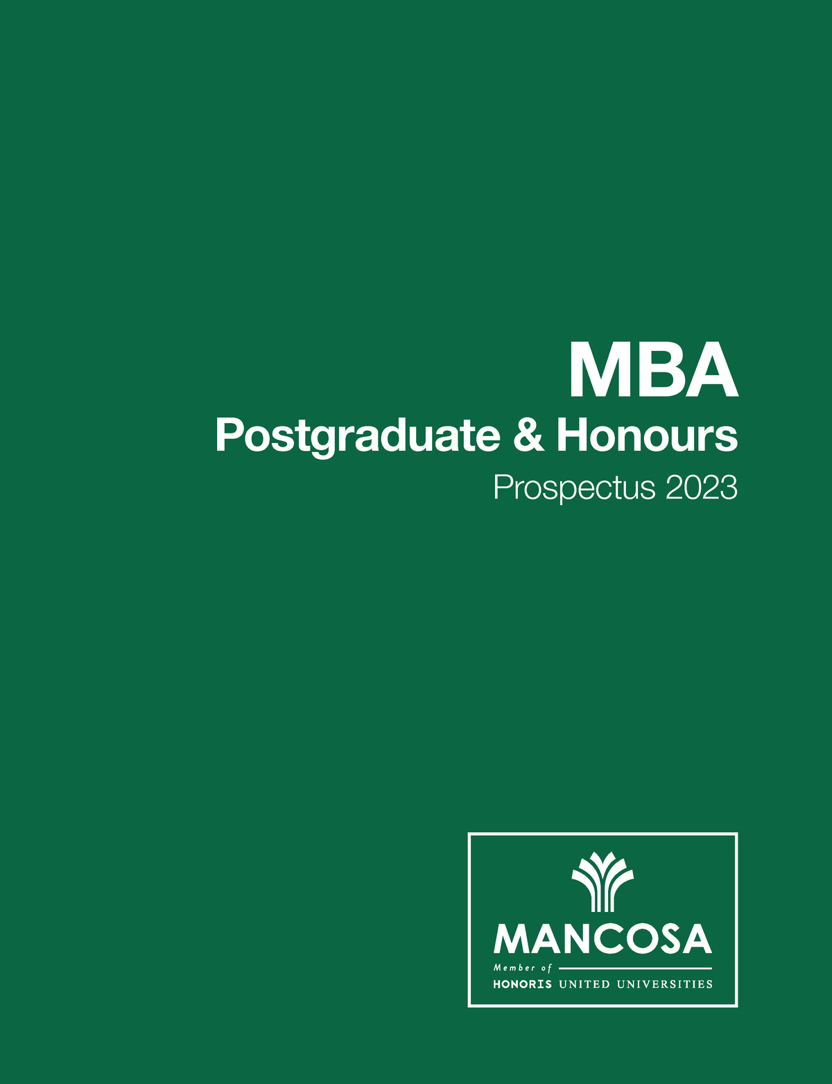 mba dissertation mancosa