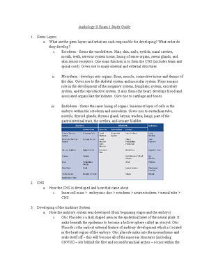 Audiology notes - Audiology notes Sound enhancements: smaller end was ...