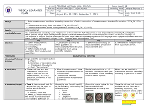 HE Cookery GR10 Q1 Module 1 FOR Teacher - 10 TLE – HE - COOKERY Quarter ...