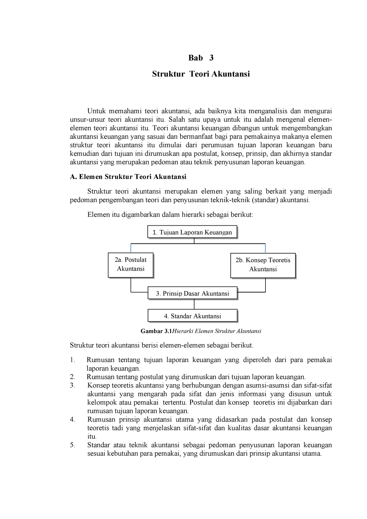 Bab 3 Revisi - Bab 3 Struktur Teori Akuntansi Untuk Memahami Teori ...