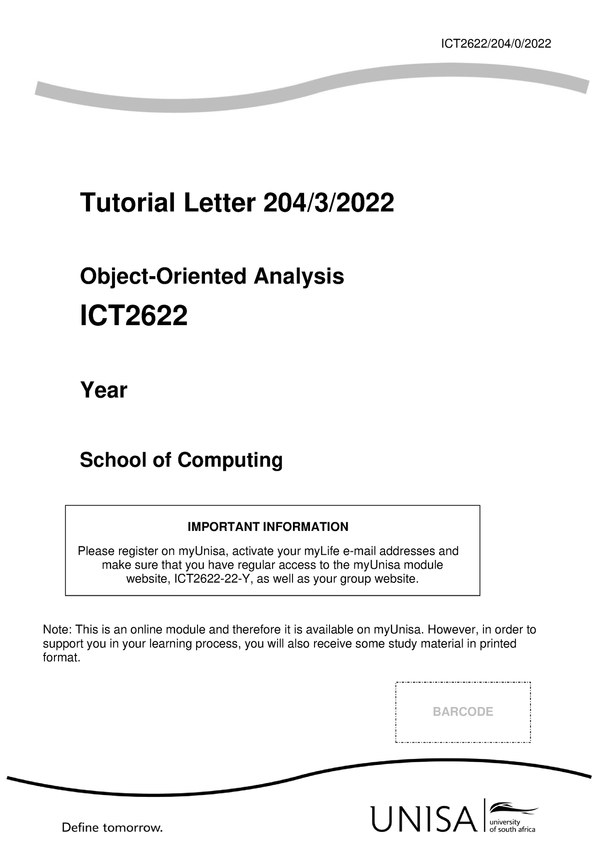 ict assignment 2022