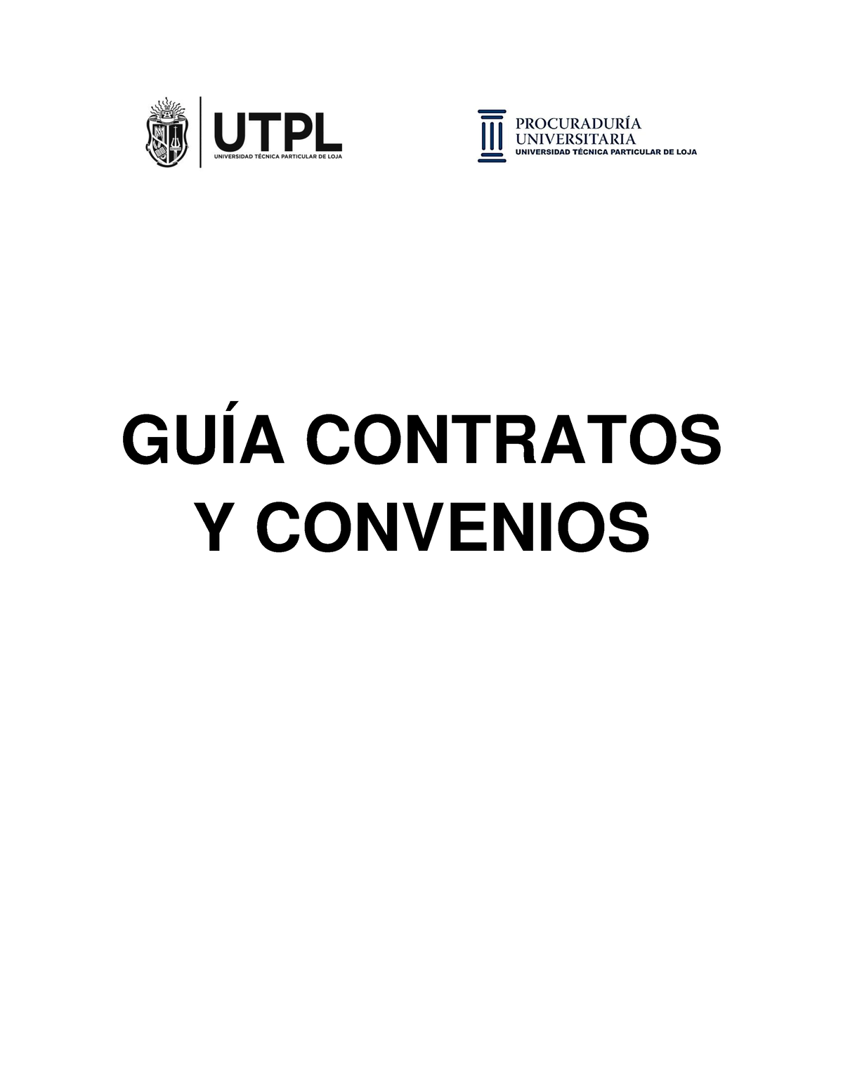 GuÍa De Contratos Y Convenios 2015 GuÍa Contratos Y Convenios Contenido TÍtulo I Generalidades 7076