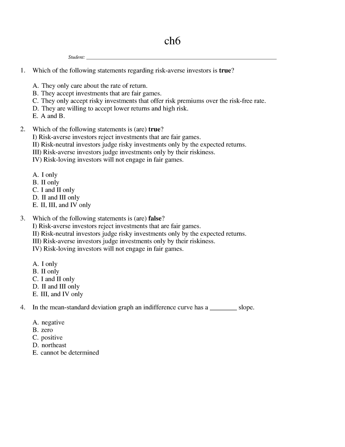 assignment chapter 7 test