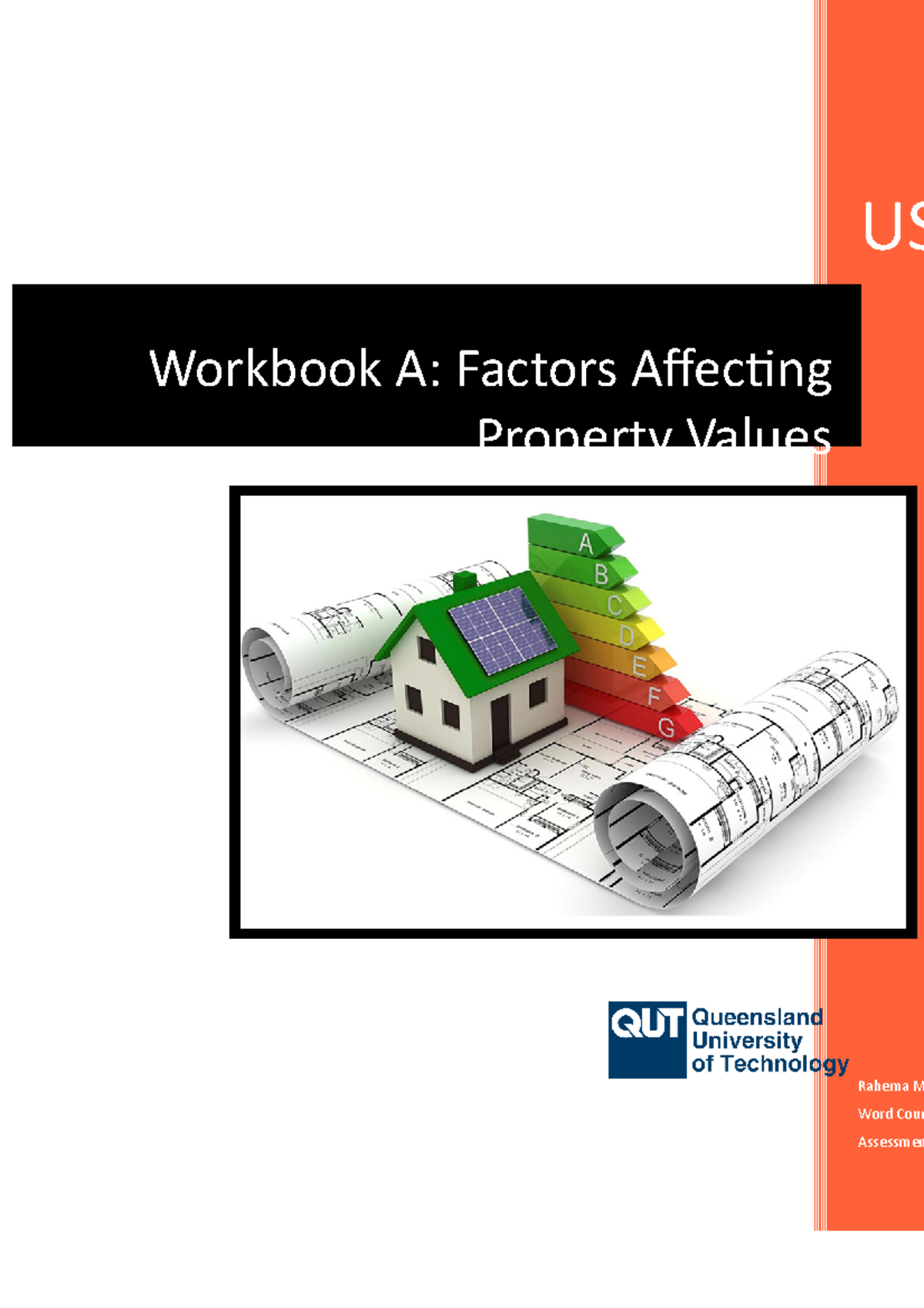 Workbook A USB142 - US Rahema M Word Coun Assessmen Workbook A: Factors ...