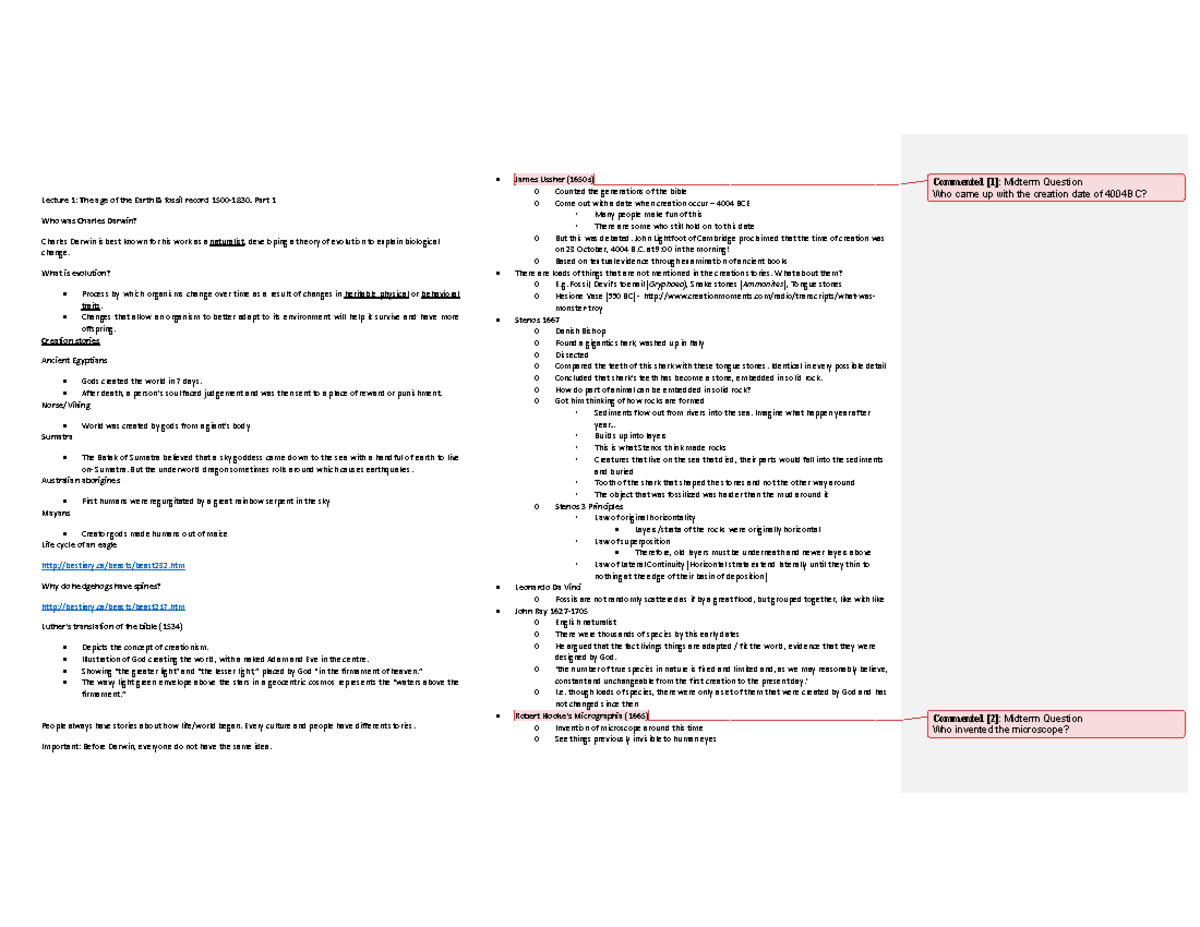 lecture-1-the-age-of-the-earth-fossil-record-part-1-lecture-1-the