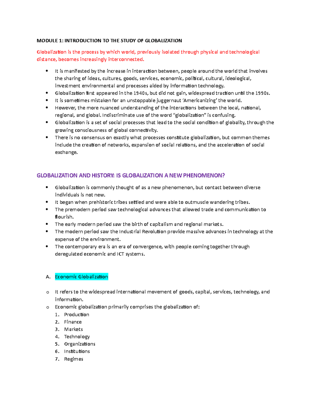 Module 1 Introduction To Globalization Part 1 Module 1 Introduction To The Study Of Studocu Module 1 Introduction To Globalization Part 1 Module 1 Introduction To The Study Of Studocu