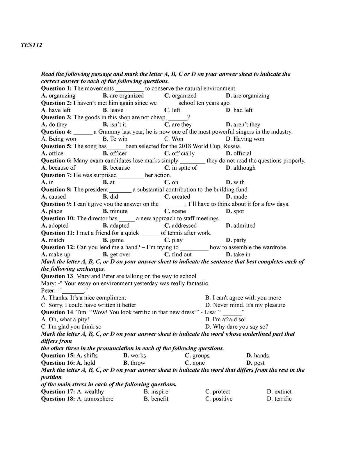 test12-test-read-the-following-passage-and-mark-the-letter-a-b-c-or