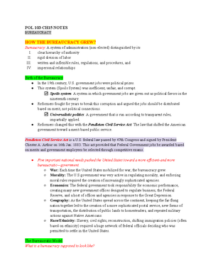 POL 103 CHP 3 Notes - POL 103 CH3 NOTES THE CONSTITUTION QUESTIONS What ...