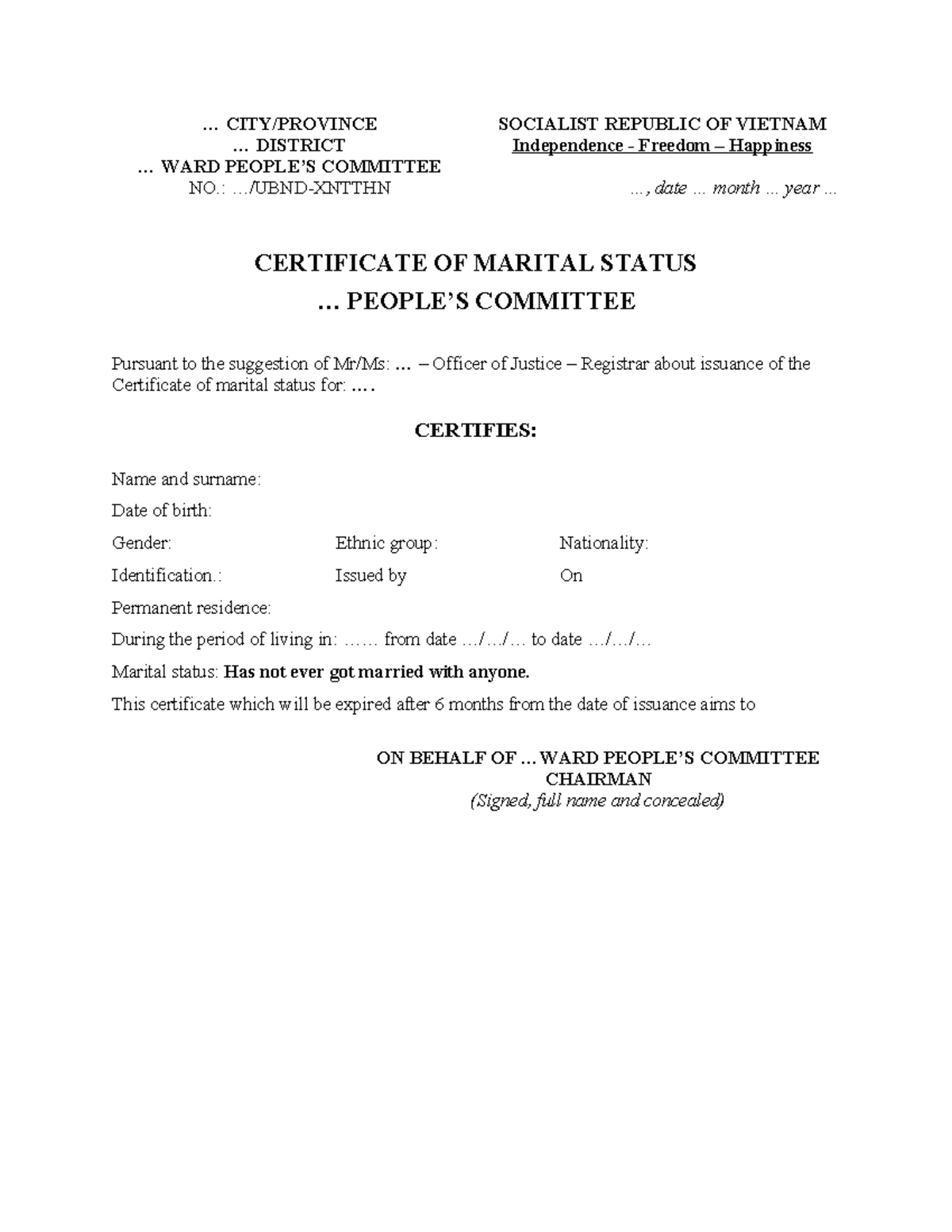 GXN DOC THAN Form GXN doc than CITY/PROVINCE DISTRICT