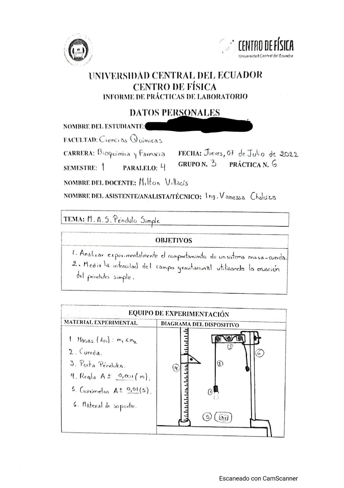 Movimiento Armónico Simple - FISICA - Studocu