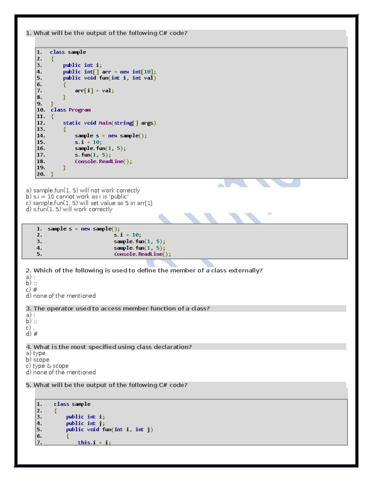 Threading In C Mcq at Ronald Hunt blog