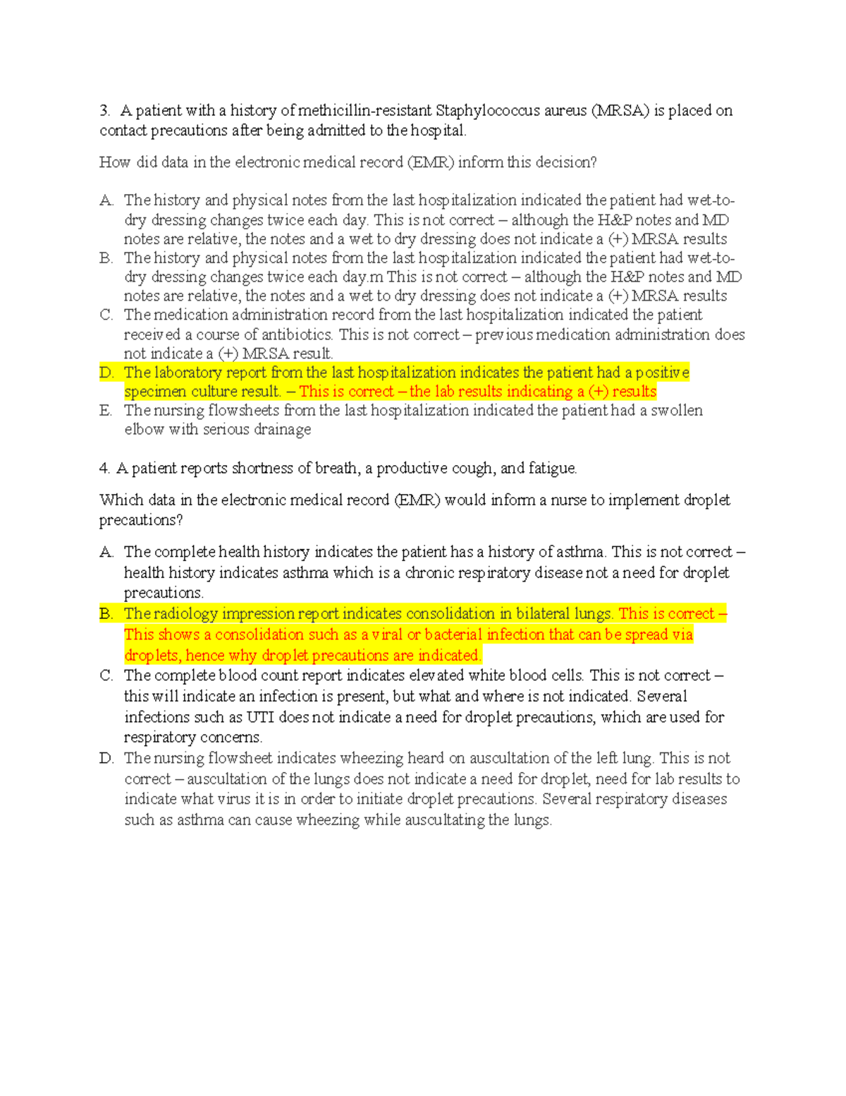 D220 CPT questions deconstructed - A patient with a history of ...
