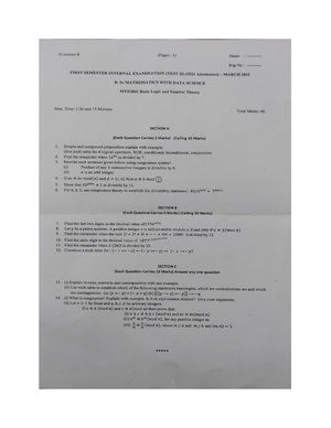 GT note - Question paper - Graph theory - Studocu