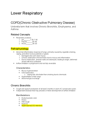 NUR 211 Module I Review and Summary - NUR/LANU 211 Care of the ...