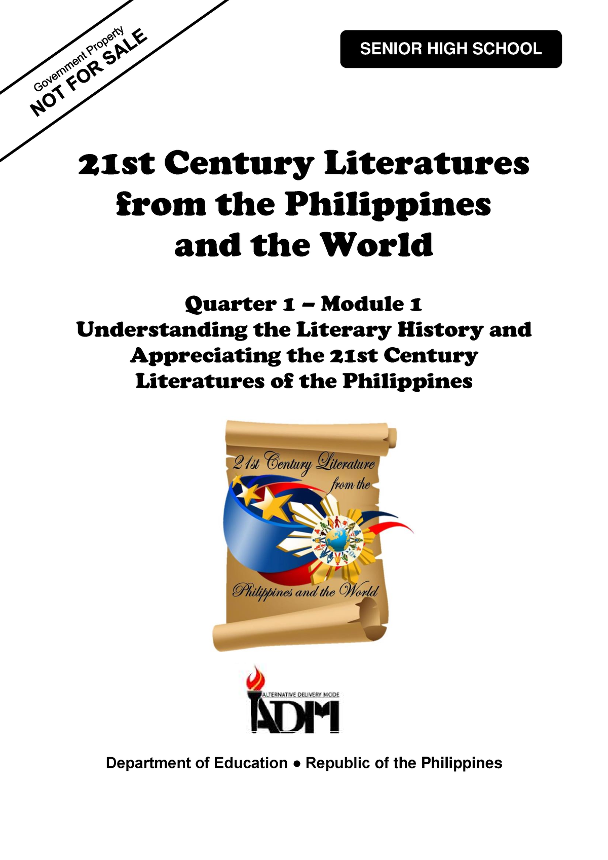 21ST century literature module 1 - 21st Century Literatures from the ...