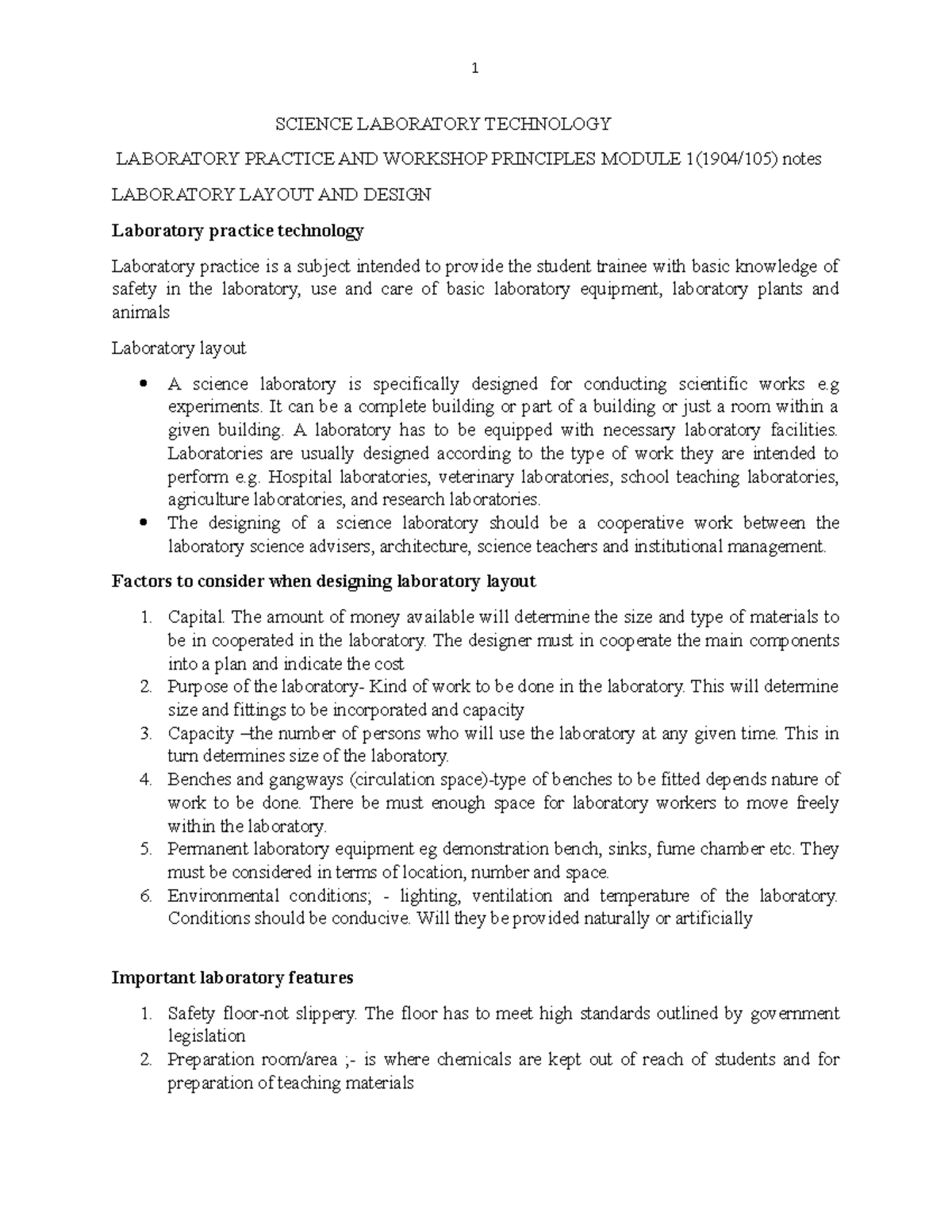 slt-laboratory-practice-module-1-notes-science-laboratory-technology