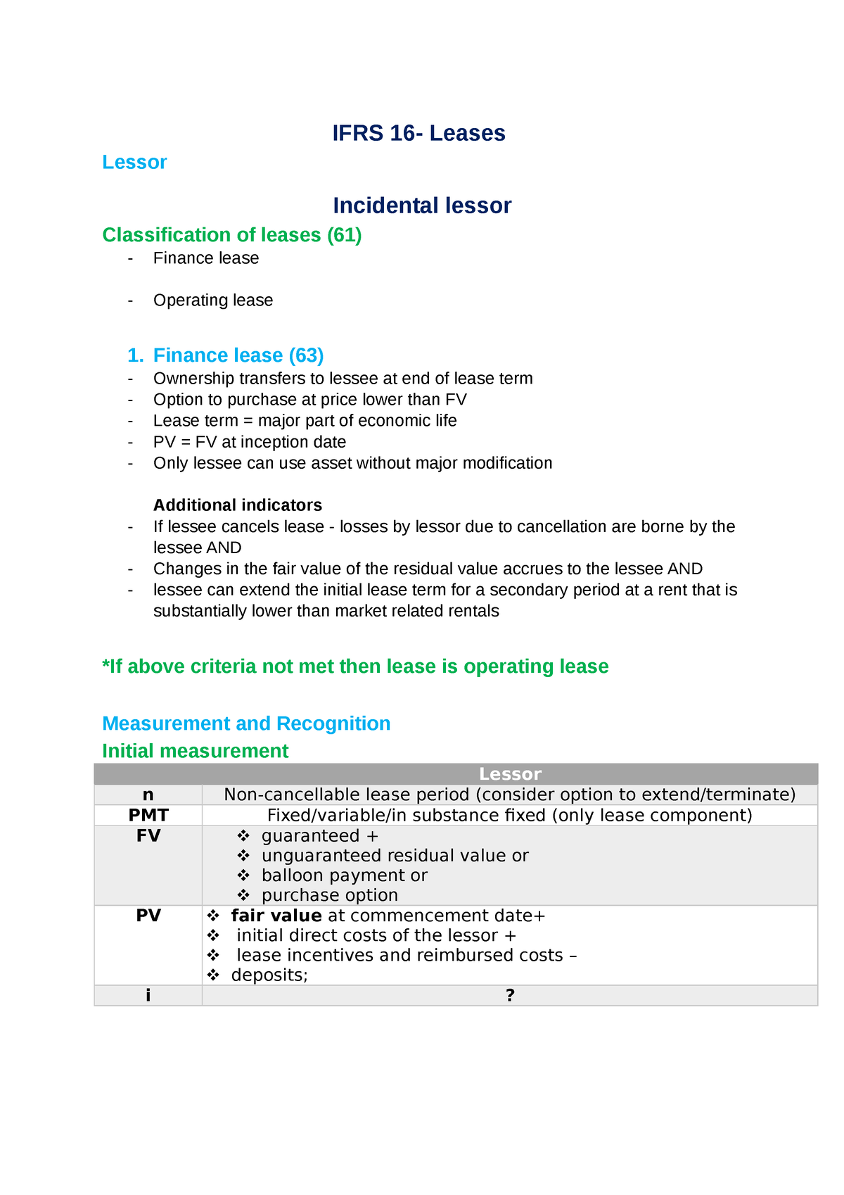 ifrs-16-leases-example-based-summary-frk-300-up-studocu